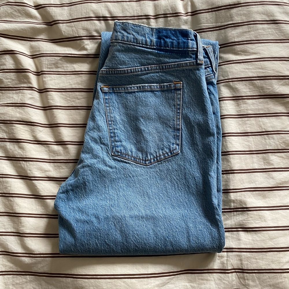 Abercrombie & Fitch Curve Love Low Rise Baggy Jeans Tall inseam